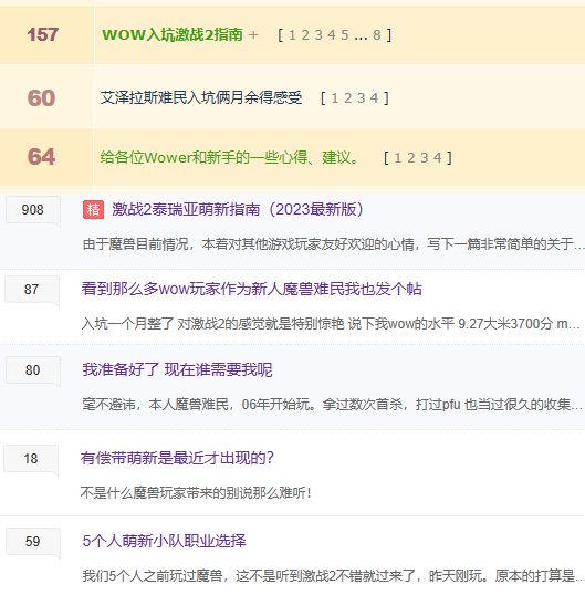 "魔兽世界玩家数量不断增加，激战不断"