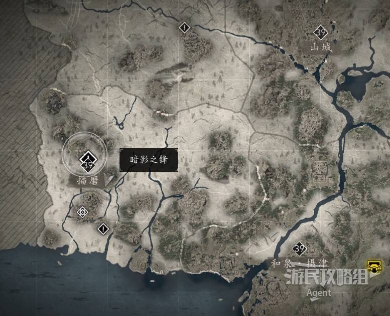 《刺客信条：影》在哪可以找到茶臼山古坟?