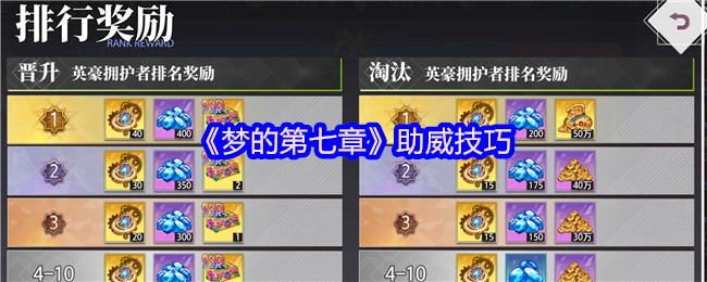 《梦的第七章》提升助威效果的实用方法