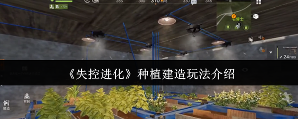 《失控进化》种植与建筑的玩法详解