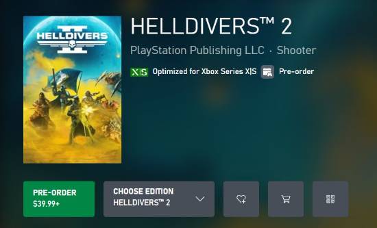 《绝地潜兵2》Xbox发行调查：30%玩家表达不满情绪