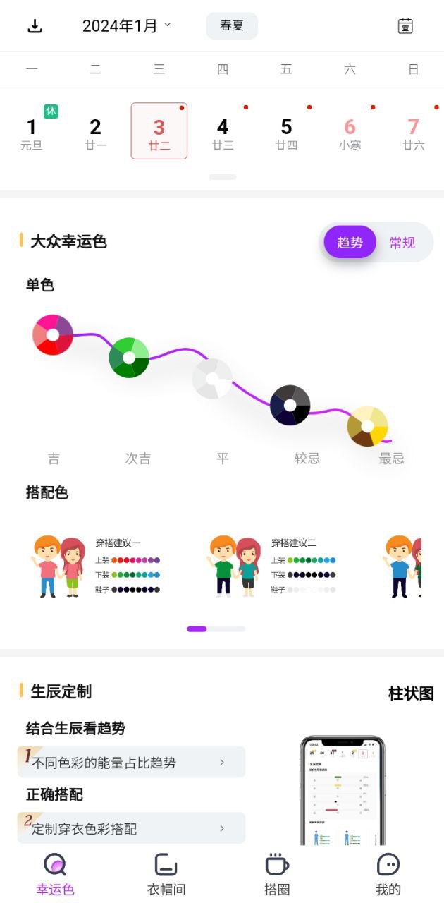 五行穿搭软件