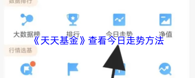《天天基金》今日走势分析技巧分享